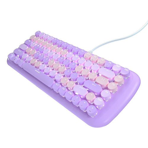 Tastatura cu Fir Mofii SK-645 Dream – Mov