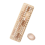 Set Tastatura si Mouse wireless Mofii SMK-623387AG, Bej