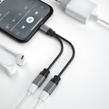 Adaptor XO Lightning la 2 X Lightning, NB-R160A – Negru