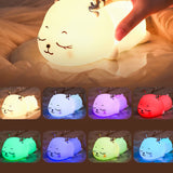 Lampa de Noapte pentru Copii Superfire Deer Tuanzi, Silicon, USB, 1200mAh