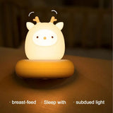 Lampa de Noapte pentru Copii Superfire Cute Deer (Caprioara), USB, 1200mAh