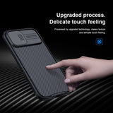 Husa Nillkin compatibila cu iPhone 15 Pro Max, Antisoc, policarbonat, Negru