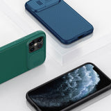 Husa Nillkin compatibila cu iPhone 15 Pro, Antisoc, policarbonat, Negru