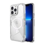 Husa Nillkin compatibila cu iPhone 14 Pro Max, MagSafe/Magnetic, TPU, Transparent