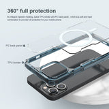 Husa Nillkin compatibila cu iPhone 14 Pro Max, MagSafe/Magnetic, TPU, Transparent