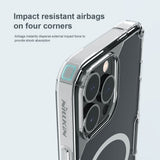 Husa Nillkin compatibila cu iPhone 14 Pro Max, MagSafe/Magnetic, TPU, Transparent