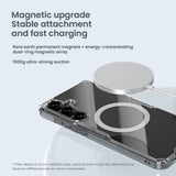 Husa silicon pentru Samsung Galaxy S26 Plus, MagSafe, Transparenta