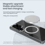 Husa silicon pentru Samsung Galaxy S26 Ultra, NILLKIN Nature TPU, MagSafe, Transparenta