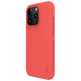 Husa Nillkin compatibila cu iPhone 15 Pro Max, Anti-amprenta, PC + TPU, Negru
