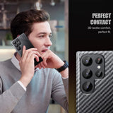 Husa Nordic compatibila cu Xiaomi 13, policarbonat, Negru
