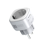 Priza inteligenta Nordic Smart Plug 16A, Wi-Fi, Tuya/Smart Life, Alb