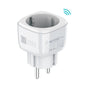 Priza inteligenta Nordic Smart Plug 16A, Wi-Fi, Tuya/Smart Life, Alb