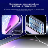 Folie de protectie Sticla securizata Nordic compatibila cu iPhone 16 Plus, iPhone 15 Plus