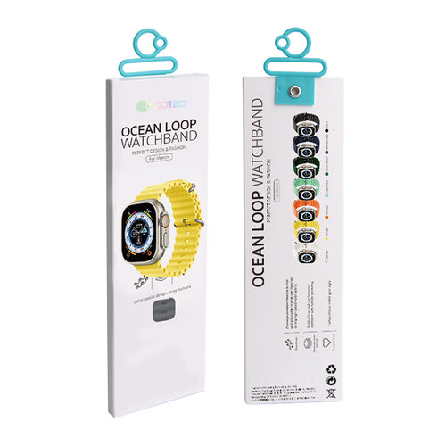 Curea COTECi silicon compatibila cu Watch 42mm, Watch 44mm, Verde