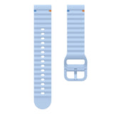 Curea silicon compatibila cu Samsung Watch 3 41mm, Samsung Watch 4 40mm, Alb