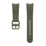 Curea silicon compatibila cu Samsung Watch 3 41mm, Samsung Watch 4 40mm, Alb