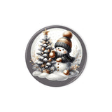 Suport telefon PopSocket, Snowman Tree