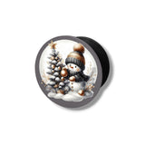 Suport telefon PopSocket, Snowman Tree