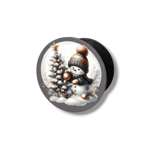 Suport telefon PopSocket, Snowman Tree