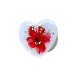 Suport telefon Popsocket Heart/Flower, Albastru