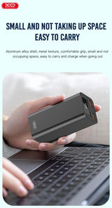 Baterie externa XO PB97, 20000mAh, 65W, display digital