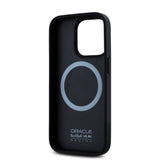 Husa telefon pentru Apple iPhone 16 Pro, Red Bull Carbon Powerbar MagSafe, Neagra