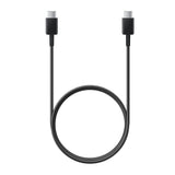 Incarcator Samsung 25W, USB-C, 3A, EP-TA800EBE + Cablu EP-DA905BBE, Negru