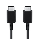 Incarcator Samsung 25W, USB-C, 3A, EP-TA800EBE + Cablu EP-DA905BBE, Negru