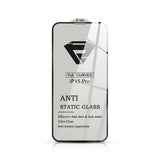 Folie sticla securizata pentru Apple iPhone 15 Pro, Neagra