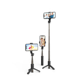Selfie stick cu Trepied si Telecomanda Bluetooth L10 Mini – Negru