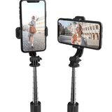 Selfie stick cu Trepied si Telecomanda Bluetooth L11 Mini – Negru