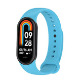 Curea silicon compatibila cu Xiaomi Mi Band 8, Alb
