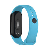 Curea silicon compatibila cu Xiaomi Mi Band 8, Alb