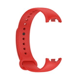 Curea silicon compatibila cu Xiaomi Mi Band 8, Alb