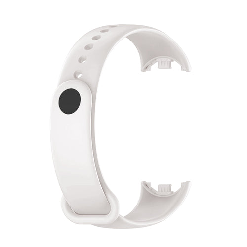 Curea silicon compatibila cu Xiaomi Mi Band 8, Alb