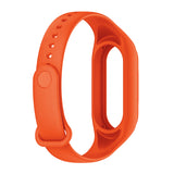 Husa compatibila cu Xiaomi Mi Band 8, silicon, Portocaliu