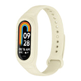 Husa compatibila cu Xiaomi Mi Band 8, silicon, Portocaliu