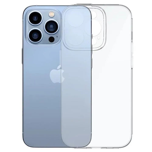 Husa Baseus compatibila cu iPhone 14 Plus, Transparent, silicon TPU, Transparent