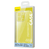 Husa Baseus compatibila cu iPhone 14 Plus, Transparent, silicon TPU, Transparent