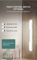 Lampa LED Smart cu senzor Superfire 18cm, 3.2W, 1200mAh (XYD04)