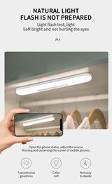 Lampa LED Smart cu senzor Superfire 30cm, 3.2W, 2200mAh (XYD04)