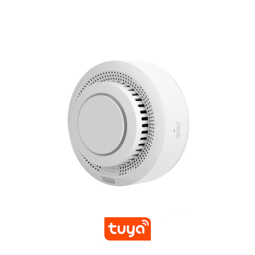 Detector de Fum Tuya Wi-Fi 3V, Alb