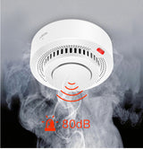 Detector de Fum Tuya Wi-Fi 3V, Alb