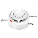 Detector de Fum Tuya Wi-Fi 3V, Alb