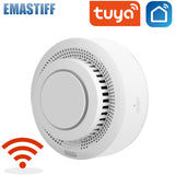 Detector de Fum Tuya Wi-Fi 3V, Alb