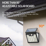 Lampa Solara Superfire Ff18 a 15W 220lm 1200mAh Senzor de Miscare IP54