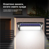 Lampa Solara de Perete Superfire Ff6 E 24W 500lm 2400mAh IP65 Telecomanda