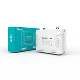 Releu inteligent Sonoff 4CHPROR3, 4 canale, alb