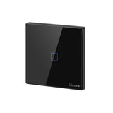 Intrerupator inteligent Sonoff T3 EU TX 1C, touch, 1 canal, Negru