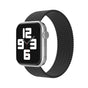 Curea nylon compatibila cu Watch Series 3 38mm, Watch Series 4 40mm, Negru